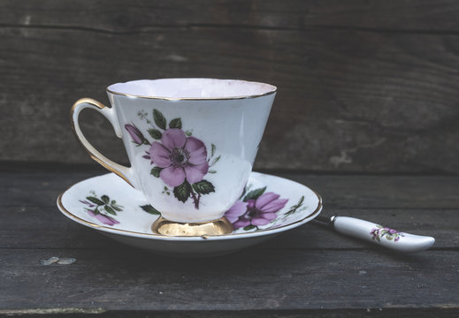 Vintage Cup And Saucer