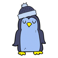 cartoon penguin
