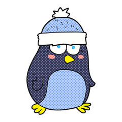 cartoon penguin