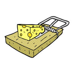 cartoon mouse trap