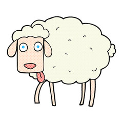 cartoon sheep