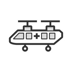 ambulance Soldier helicopter icon