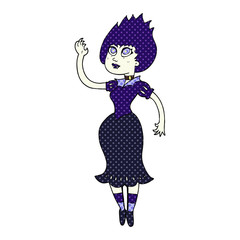 cartoon vampire girl