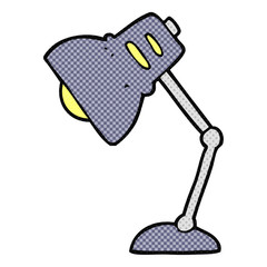 cartoon lamp