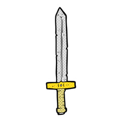 cartoon sword
