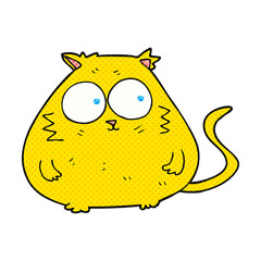 cartoon fat cat