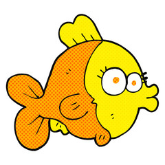 funny cartoon fish