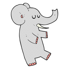 cartoon dancing elephant