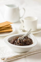Eggplant marmalade for breakfast