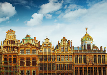 Fototapeta premium main square of Brussels, Belgium