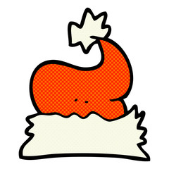 cartoon christmas hat