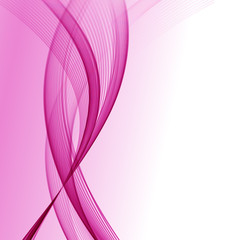 Abstract vector wave background