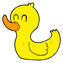 cartoon cute duck