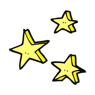 cartoon decorative doodle stars
