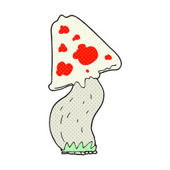 cartoon mushroom