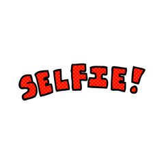 cartoon selfie symbol