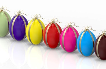 Kolorowe pisanki © CUKMEN