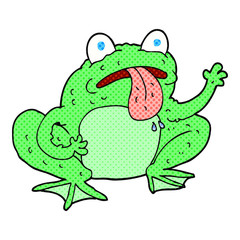 cartoon frog