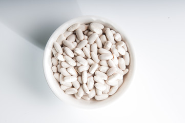 Beans in a bowl