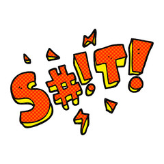 cartoon obscured swearword