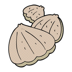 cartoon oysters