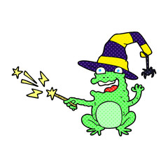 cartoon toad casting spell