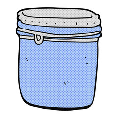 cartoon jar