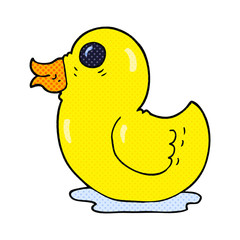 cartoon rubber duck