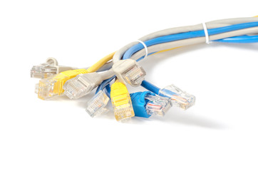 LAN Network cable with RJ-45 connector