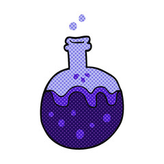 cartoon magic potion
