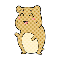 cartoon cute hamster