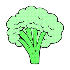 cartoon broccoli