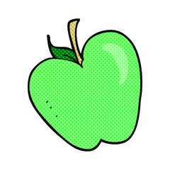 cartoon apple