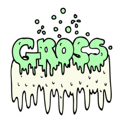 cartoon gross symbol