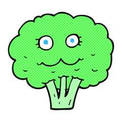 cartoon broccoli