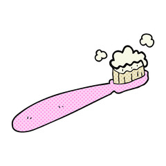 cartoon toothbrush