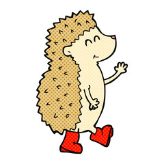 cute cartoon hedgehog