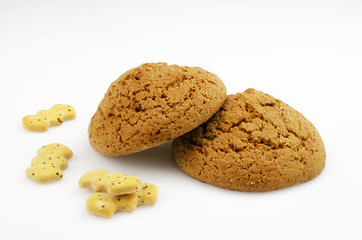 Oatmeal cookies with sugar