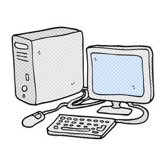 cartoon computer