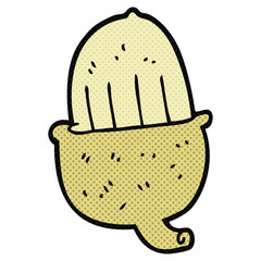 cartoon acorn