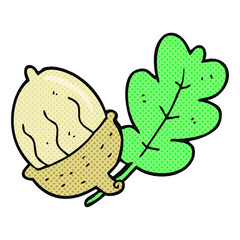 cartoon acorn