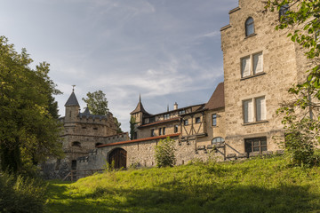 Fototapeta na wymiar Schloss Lichtenstein - Parkanlage