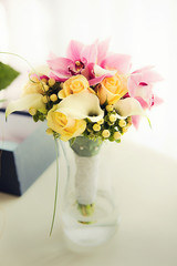 Piękny kolorowy bukiet kwiatów © Studio Migafka