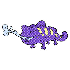 cartoon chameleon