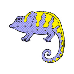 cartoon chameleon