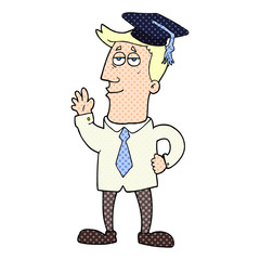 cartoon graduate