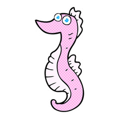 cartoon seahorse