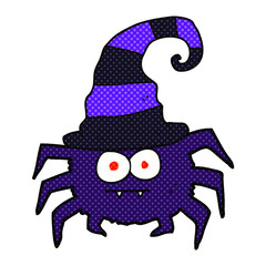 cartoon halloween spider