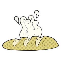 cartoon loaf of bread