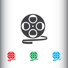 Film reel icon